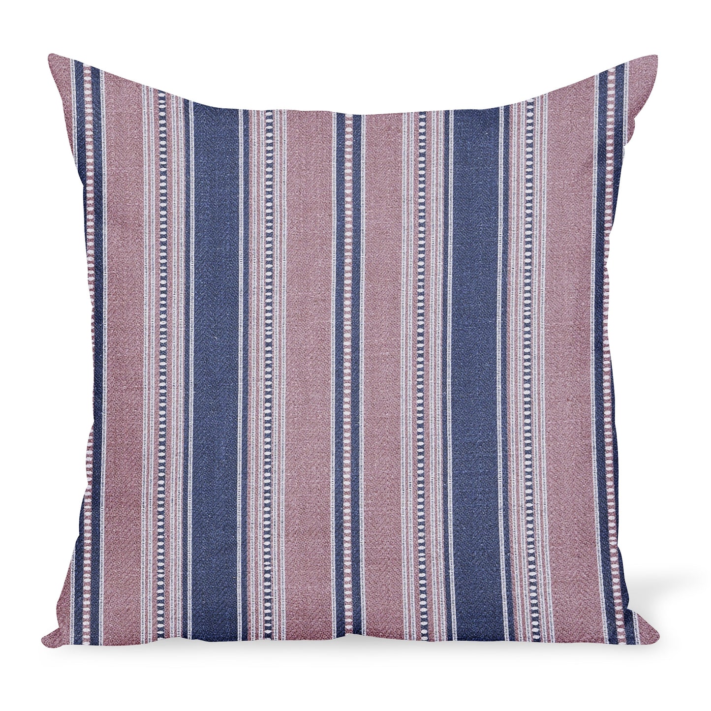Peter Dunham Textiles Dhurrie en bleu/rose