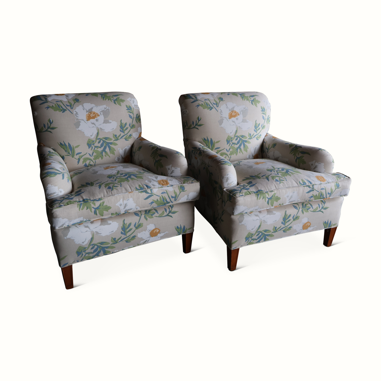 Paire de chaises de style George Smith en Lake August « Matija »