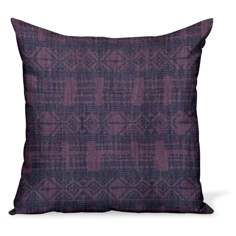 Coussin Addis in Midnight/Pasha de Peter Dunham Textiles