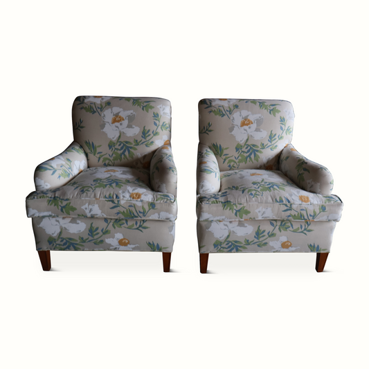 Paire de chaises de style George Smith en Lake August « Matija »