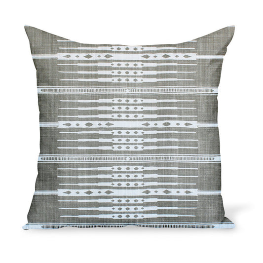 Coussin Tanger en pierre de Peter Dunham Textiles 